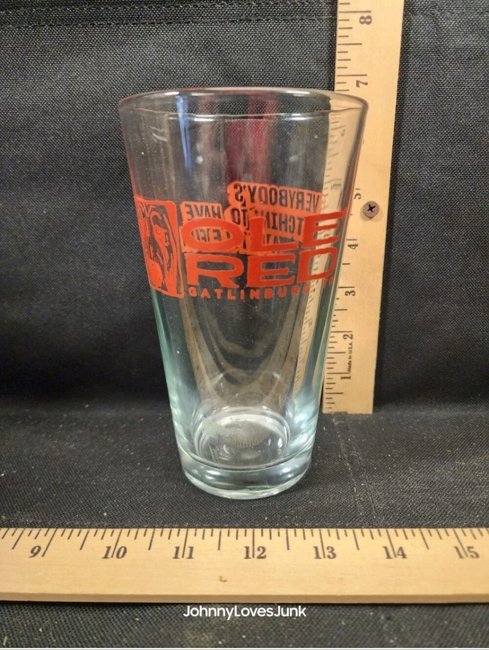 Blake Shelton Ole Red Gatlinburg TN Bar Beer Glass New